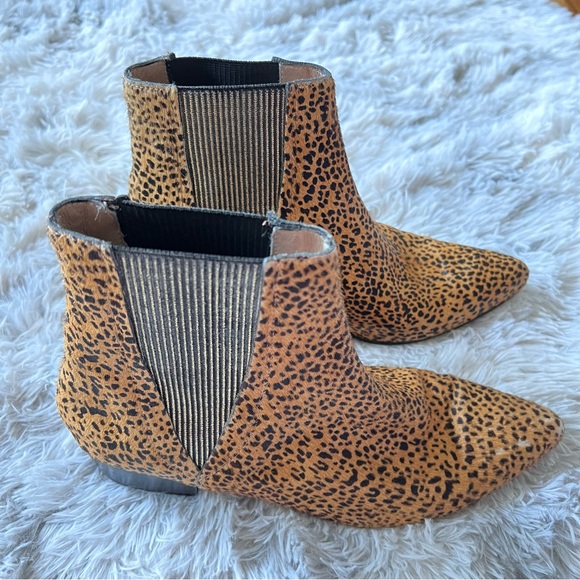 Pure Navy | Fur Booties - Picture 3 of 5